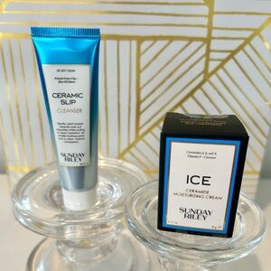 ✨Sunday Riley Skincare Duo | Cleanser + ICE Cream | Travel Size | New✨SEALED